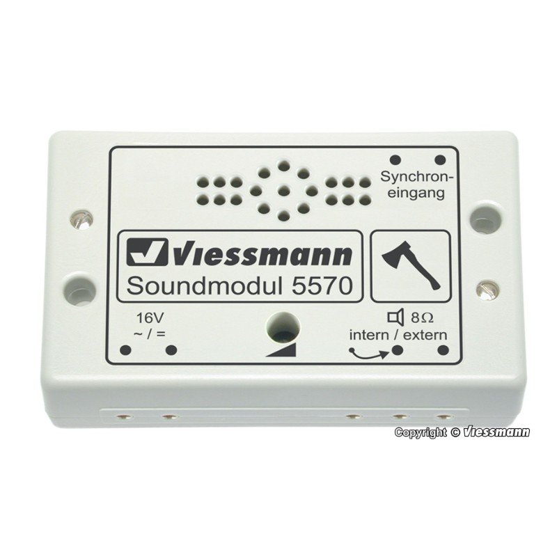 Viessmann 5570 eMotion - Chopping Wood Sound Module